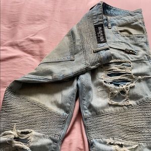 Men’s size 34 slim fit balmain jeans